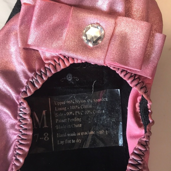 Spare Soles Pink Portable Flats w/Pouch - Picture 6 of 10